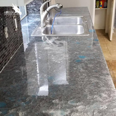Resina de cola Epoxy líquida clara da resina de cola Epoxy 12mm-30mm da bancada da pasta da cor