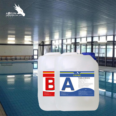 Assoalho do terraço	Resina de cola Epoxy segura UV do assoalho resistente UV do terraço da resina de cola Epoxy