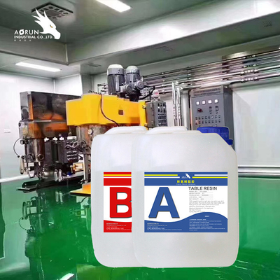 Carcaça profunda de pedra dura Crystal Clear Colorless da resina de cola Epoxy do 2:1