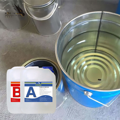Nenhum Softness resistente UV da dureza da resina de cola Epoxy da bolha bom para o tampo da mesa de mármore