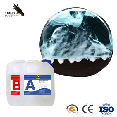 Da espumação de cola Epoxy da resina resina UV não tóxica resistente UV amarela Eco rapidamente amigável