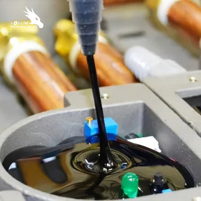 O Potting dos componentes eletrônicos cola a luz de superfície da capsulagem - amarela