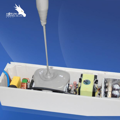 Dois esparadrapos compostos da colagem térmica do silicone do 1:1 do componente