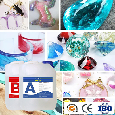 Colagem de alto brilho da joia de Crystal Clear Handmade For Craft da colagem da resina da cola Epoxy SR77 das artes