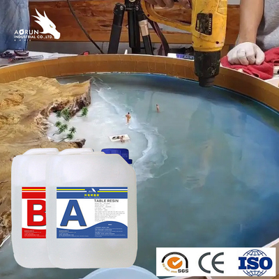 Resina de cola Epoxy para a arte de pintura da parede da decoração, fabricantes do espaço livre de Aorun da resina de cola Epoxy