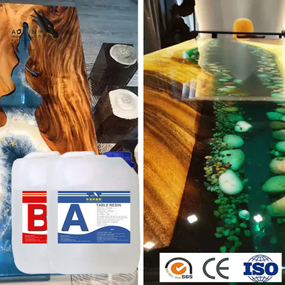 Resina de cola Epoxy para a arte de pintura da parede da decoração, fabricantes do espaço livre de Aorun da resina de cola Epoxy