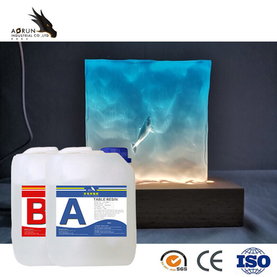 Revestimento superior Art Epoxy Resin Encapsulation Fast que seca a cola Epoxy nenhuma bolha