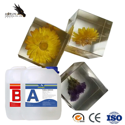 Revestimento superior Art Epoxy Resin Encapsulation Fast que seca a cola Epoxy nenhuma bolha