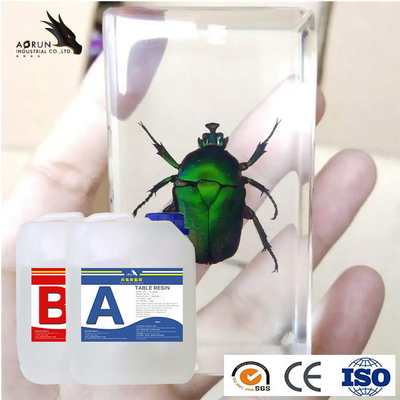 Revestimento superior Art Epoxy Resin Encapsulation Fast que seca a cola Epoxy nenhuma bolha
