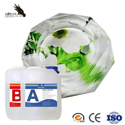 Resina de cola Epoxy livre do 1:1 BPA nenhuma bolha Crystal Low Viscosity claro