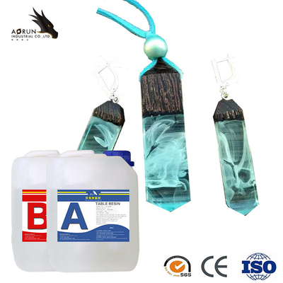 Resina de cola Epoxy livre do 1:1 BPA nenhuma bolha Crystal Low Viscosity claro