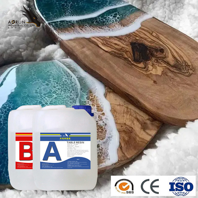 O AB cola pinturas de alto brilho claras do ofício da mão do AB do 2:1 do revestimento do espaço livre da cola Epoxy