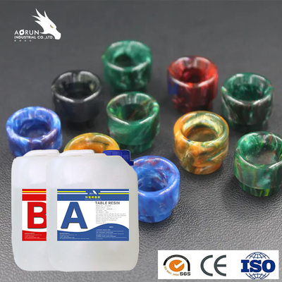 O AB cola pinturas de alto brilho claras do ofício da mão do AB do 2:1 do revestimento do espaço livre da cola Epoxy