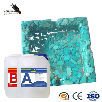Nivelamento de superfície do auto de Art Epoxy Resin High Hardness do brilho da colagem do AB