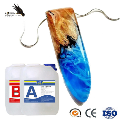 Art Epoxy Resin No Voc resistente UV para Art Casting Jewelry Low Heat