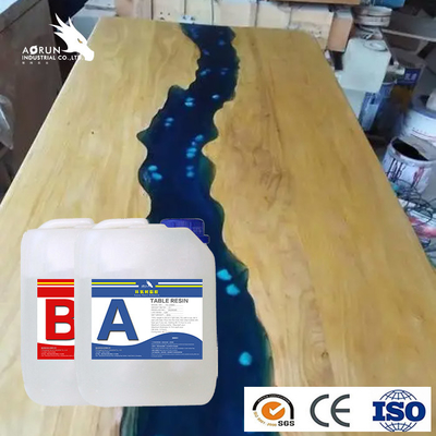 Líquido viscoso transparente de alto brilho de DIY Art Craft Wood Epoxy Resin