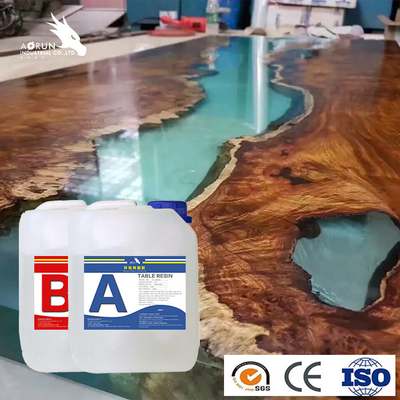Líquido viscoso transparente de alto brilho de DIY Art Craft Wood Epoxy Resin