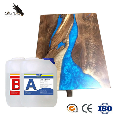 Líquido viscoso transparente de alto brilho de DIY Art Craft Wood Epoxy Resin
