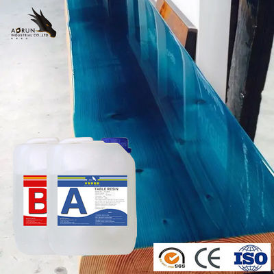 Espaço livre alto da resina de cola Epoxy da luminosidade DIY que molda resistente de solvente alto da cola Epoxy