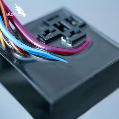 Da colagem componente eletrônica do dobro da colagem do silicone do PWB do diodo emissor de luz baixo VOC