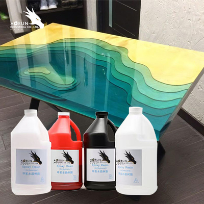 Bancadas líquidas por atacado da resina de cola Epoxy da resina de cola Epoxy de Aorun AZX-882 dos esparadrapos