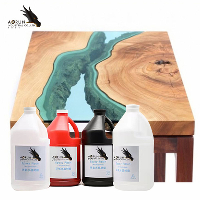 Tampo da mesa das bancadas DIY da cola Epoxy do brilho de Kit Coating Wood Art Work da resina de cola Epoxy