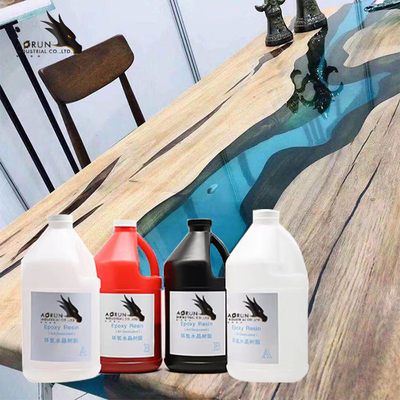 Bancadas DIY da cola Epoxy do brilho da arte do revestimento da resina de cola Epoxy de Crystal Clear Bar Table Top