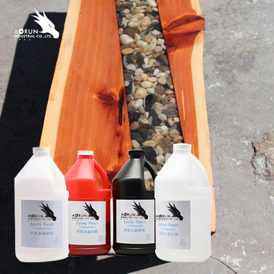 Colagem de mistura do AB da resina de cola Epoxy do 1:1 da relação para a fatura de madeira das bancadas da tabela e dos ofícios DIY