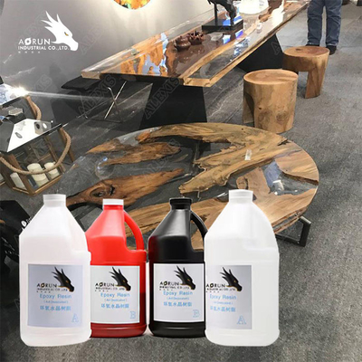 Colagem de mistura do AB da resina de cola Epoxy do 1:1 da relação para a fatura de madeira das bancadas da tabela e dos ofícios DIY