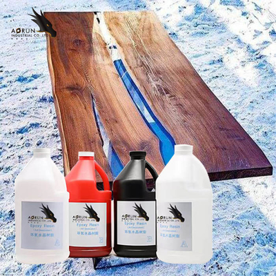 Claro transparente da resina de cola Epoxy da bancada do AB do 2:1 para a construção