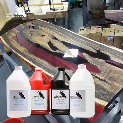 Resina de cola Epoxy da bancada do AB do 1:1 incolor para ofícios da joia da caixa do telefone