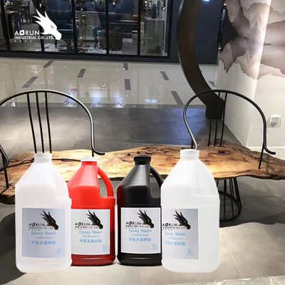 O tampo da mesa Ultraclear derrama profundamente o nivelamento inodoro do auto da cola Epoxy