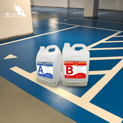 Do revestimento amigável livre da resina de cola Epoxy do VOC pintura concreta do assoalho da garagem Eco