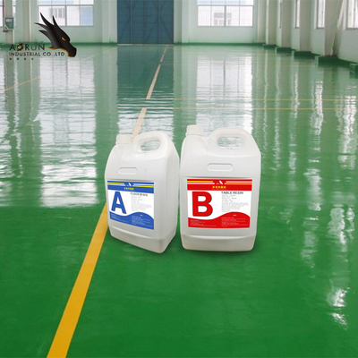 O vidro líquido inodoro profundamente derrama a resina do assoalho da cola Epoxy da etiqueta do assoalho da pintura 3D do assoalho da cola Epoxy