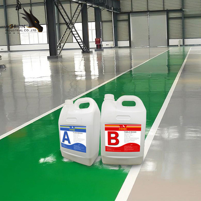 Auto resistente do risco que nivela a dureza da resina de cola Epoxy 90D para a selagem de superfície do assoalho
