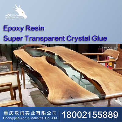 A resina Diy do revestimento da cola Epoxy do 3:1 apresenta para bancadas de revestimento superiores claras Bartops