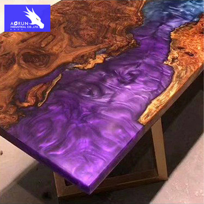 A resina Diy do revestimento da cola Epoxy do 3:1 apresenta para bancadas de revestimento superiores claras Bartops