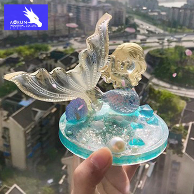 Vidro líquido de Art Resin Hardener For Art da cola Epoxy do Super Clear
