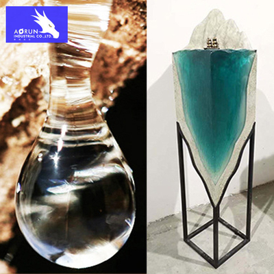 Viscosidade líquida transparente da tabela de Crystal Clear Art Epoxy Resin baixa