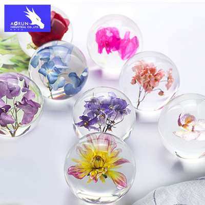 Colagem do AB dos projetos da joia da arte DIY de Crystal Clear Epoxy Resin Kit