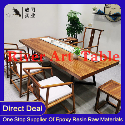 Nenhuma resina de cola Epoxy Ab das bolhas cola a tabela do rio de DIY para a carcaça do revestimento da joia do ofício