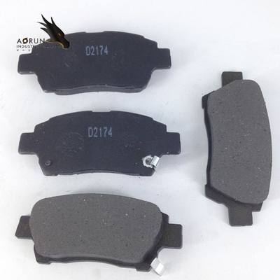 Pastilhas dos freios D2174 cerâmicas semi metálicas de vários tipos do automóvel