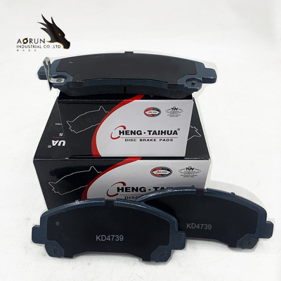 A sapata de freio Front Wheel Rear Wheel Brake das pastilhas dos freios das peças de automóvel KD4739 acolchoa