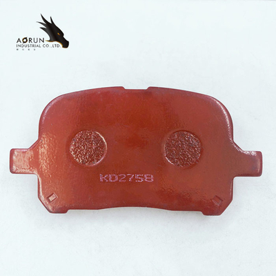Pastilhas dos freios do disco do carro KD2758 para as peças de Toyota Lexus Auto Brake Systems Spare