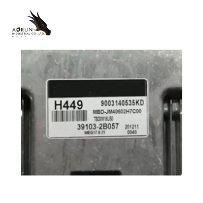 Unidade de controle eletrônica 39103-2B057 de H449 ECU MEG17.9.21 9003140535KD para Hyundai KIA Elantra