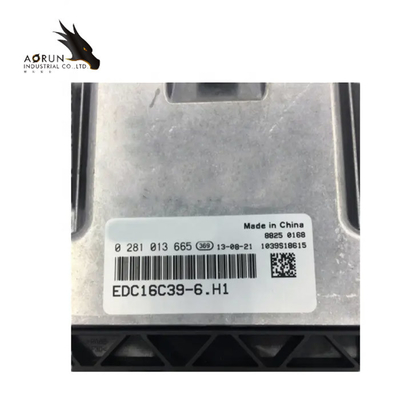 Peças de motor diesel do ECM ECU 0281013665 EDC16C39-6.H1