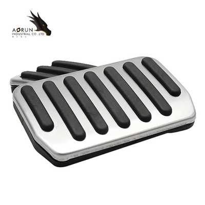 O pedal do pé do carro do pedal do resto do freio do acelerador da liga de alumínio dos acessórios acolchoa para o Tesla Model 3 Y modelo
