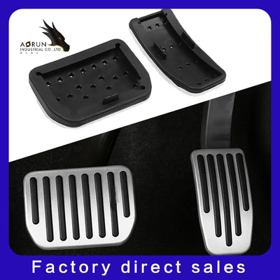 O pedal de acelerador novo do desempenho do freio para o pedal do pé do Tesla Model 3/Y 2017-2022 acolchoa acessórios do carro 2Pcs