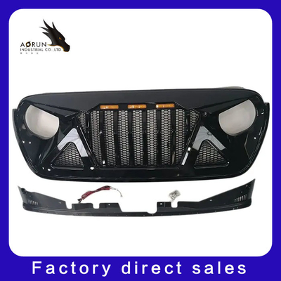 Ajuste da grade dos acessórios do carro para Jeep Wrangler JL 2018 2019 2020 2021 acessórios