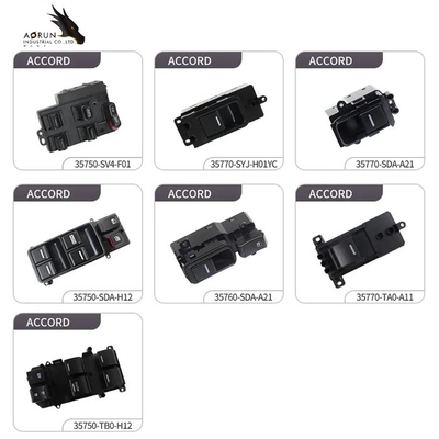 O sistema elétrico da peça de automóvel saiu do interruptor do carro do interruptor 35750-SDA-H12 de Front Power Power Window Lift para Honda Accord